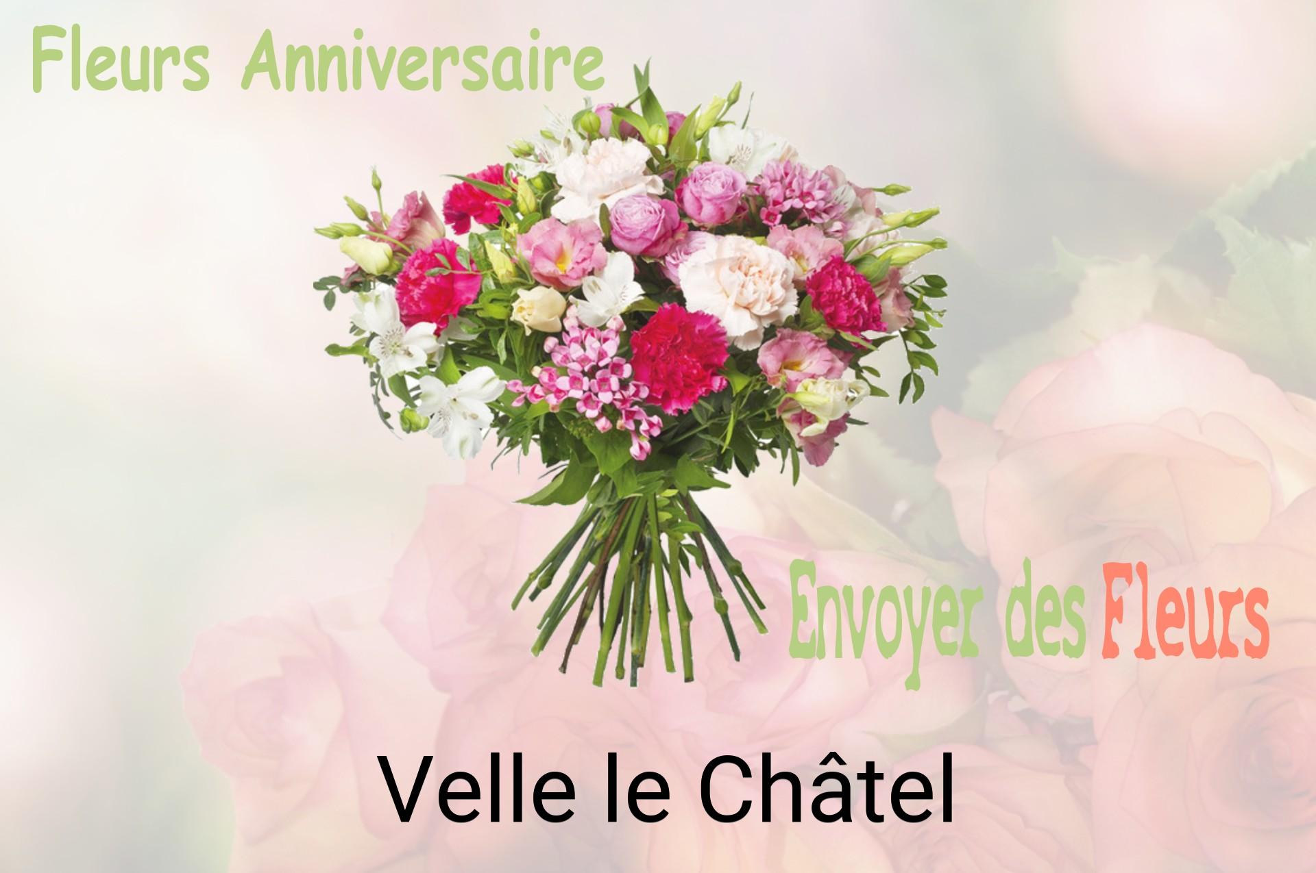 Bouquet de fleurs d’anniversaire livré à Velle-le-Châtel